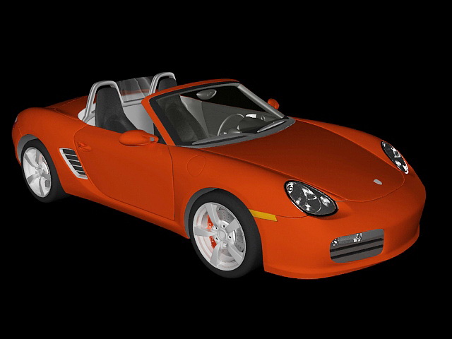 Porsche Boxster free 3d model download — 3D model download