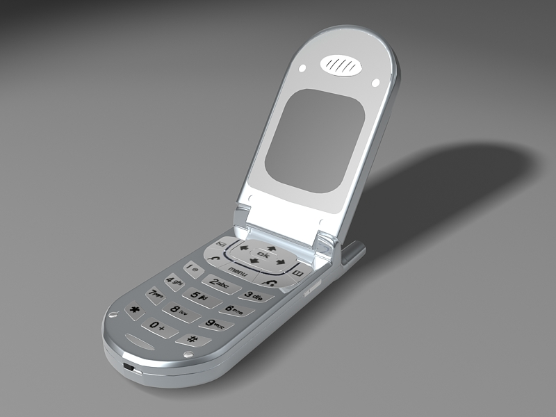 Old Cell Phone free 3d model download — 3D model download