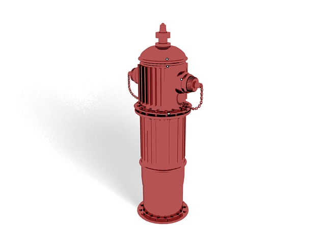 Street fire hydrant 3d model download — 3D model download