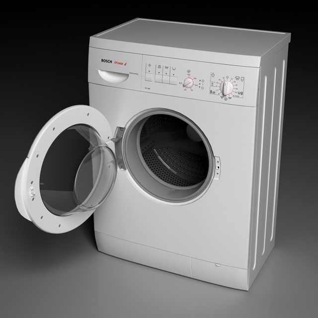 Bosch washing machine free 3d model download — 3D model download