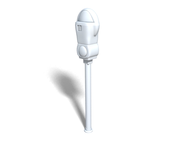 Parking meter 3d model download — 3D model download