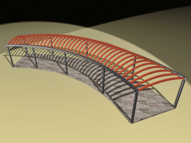 Modern pergola design 3d model download — 3D model download