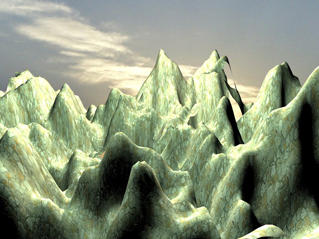 Rocky mountains 3d model download — 3D model download