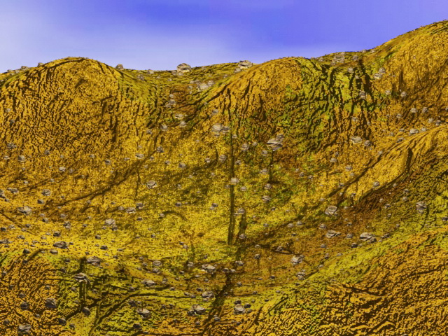 Rock hill landforms 3d model download — 3D model download