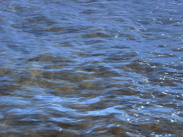 River Flowing Water 3d model download — 3D model download