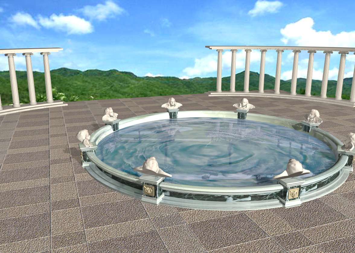 Landscape Architecture Design 3d model download — 3D model download