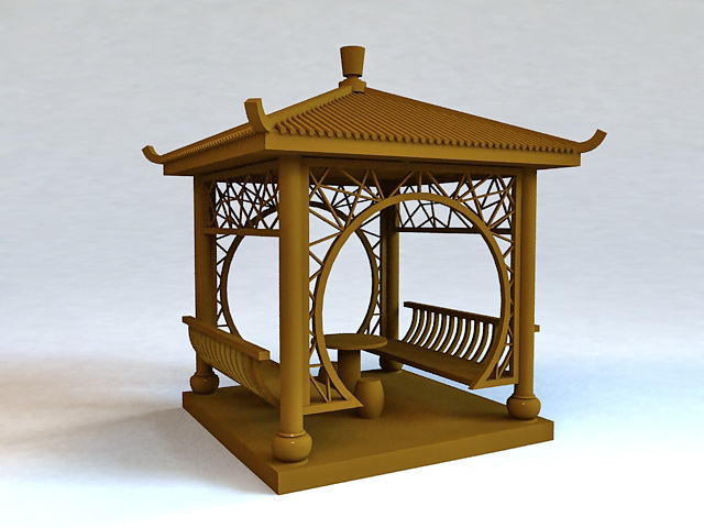 Japanese Pavilion 3d model download — 3D model download
