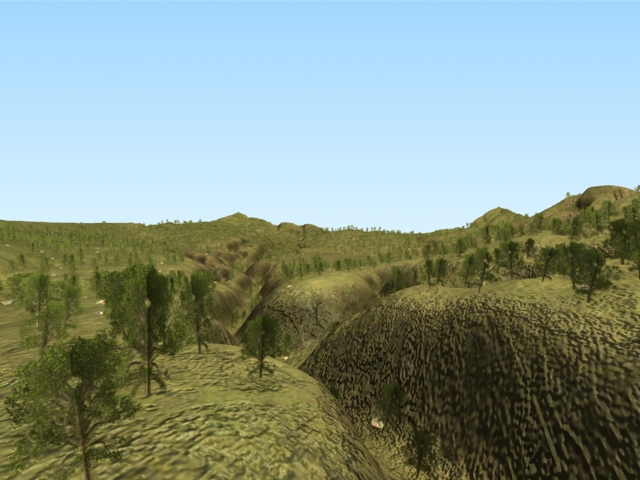 Hill Terrain 3d model download — 3D model download