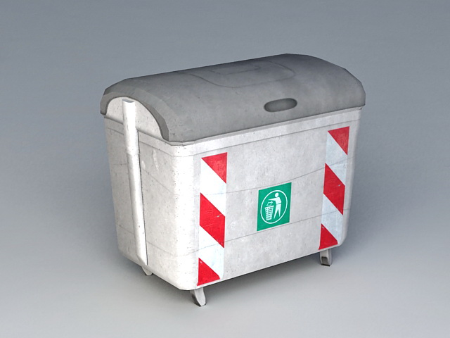 Garbage Dumpsters Container 3d model download — 3D model download
