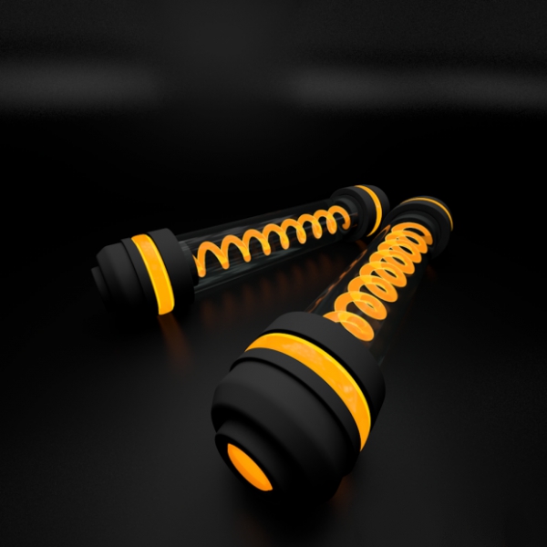 LED Light Tube 3d model download — 3D model download