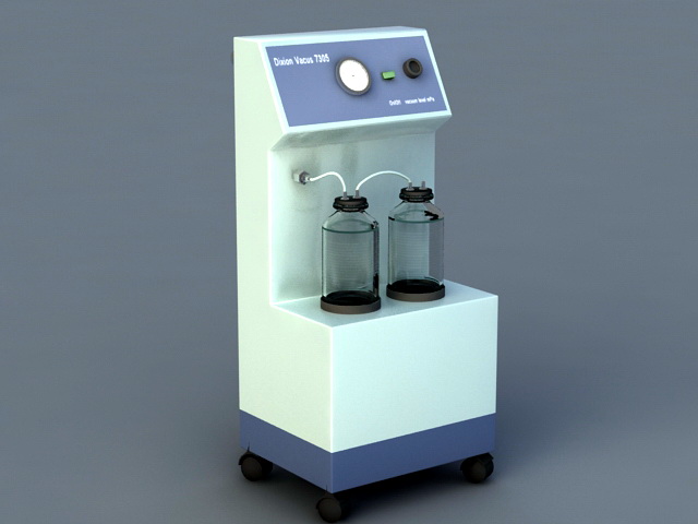 Medical Vacuum Extractor 3d model download — 3D model download