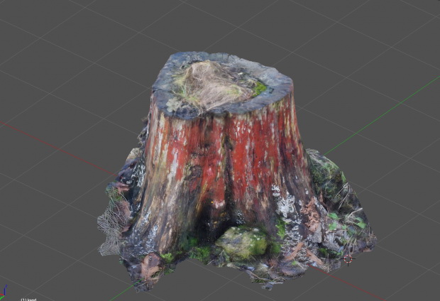 Old Tree Stump 3d model download — 3D model download