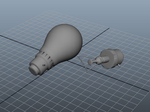 Electric Lamp Bulb 3d model download — 3D model download