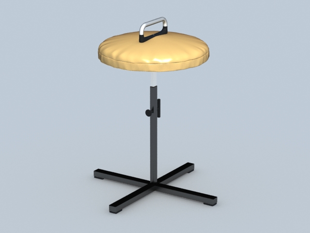 Medical Stool 3d model download — 3D model download