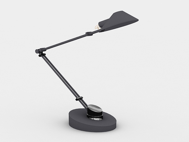 Office Desk Lamp 3d model download — 3D model download