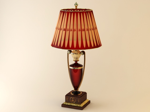 Campion Trophy Lamp 3d model download — 3D model download
