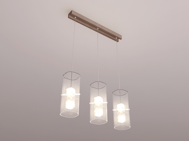 Kitchen Pendant Lighting 3d model download — 3D model download