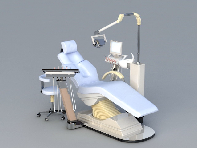 Dental Chair 3d model download — 3D model download