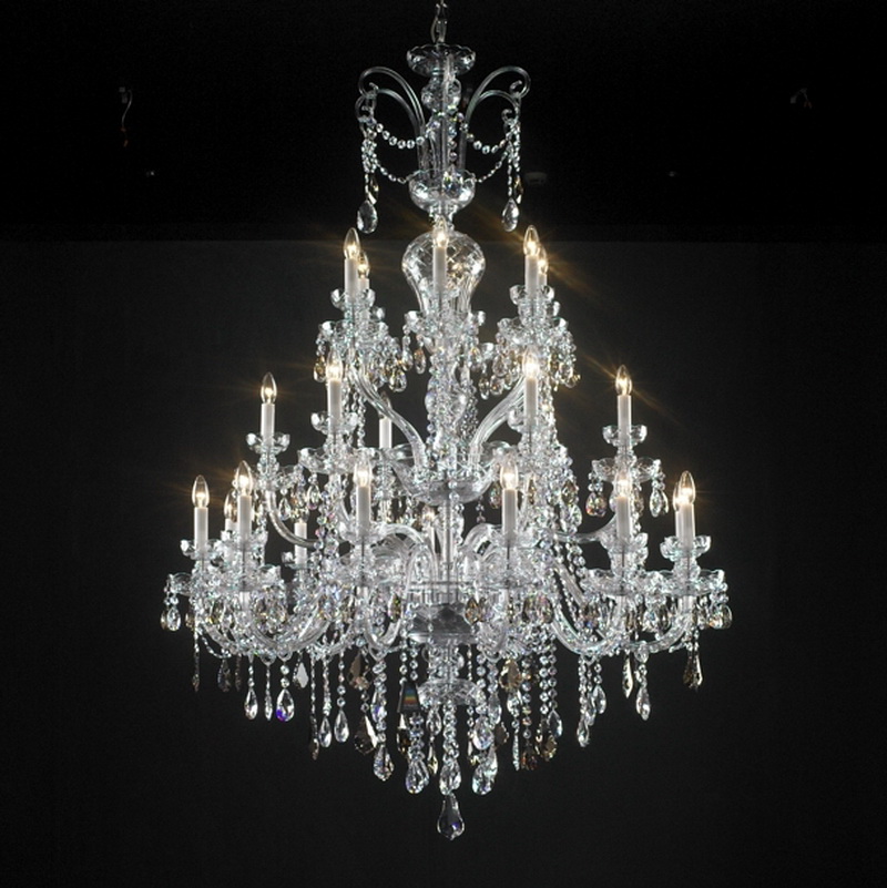 American Crystal Chandelier 3d model download — 3D model download