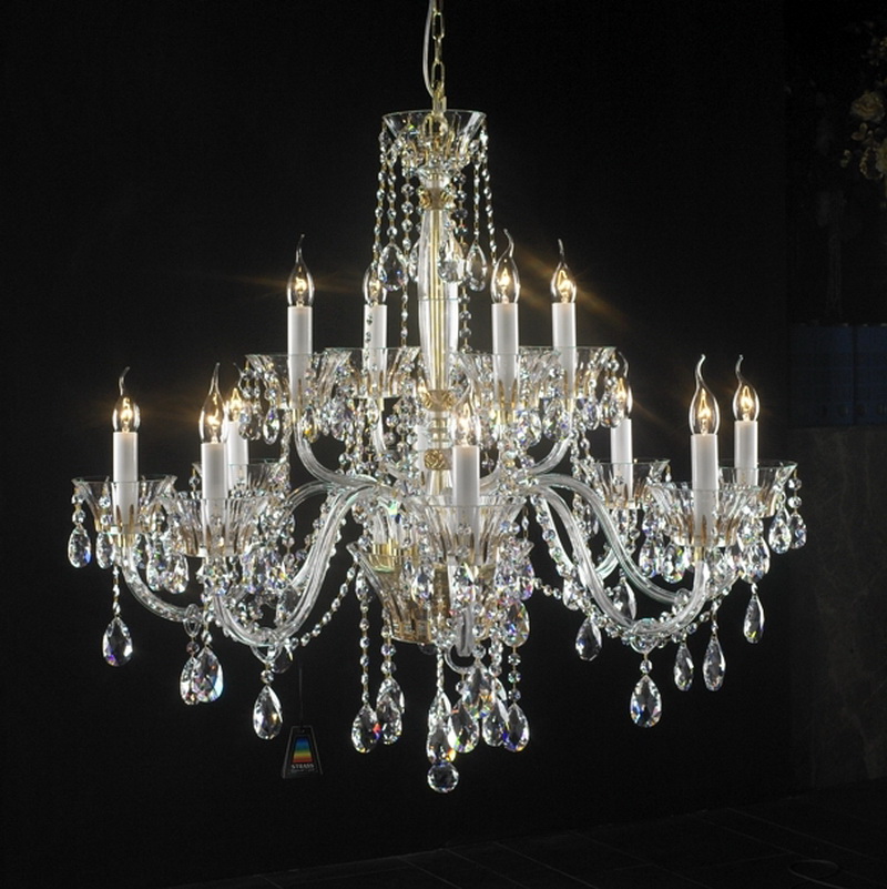 Dining Room Crystal Chandelier 3d model download — 3D model download