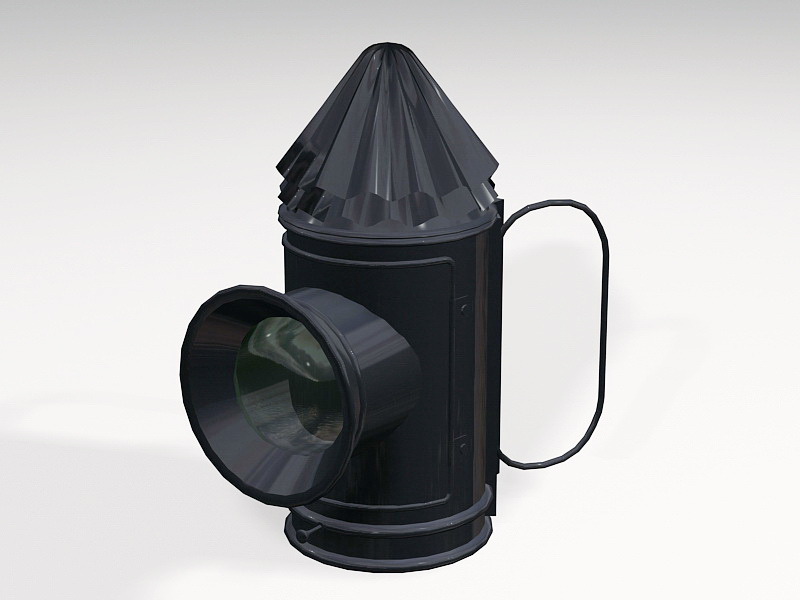 Bull Eye Lantern 3d model download — 3D model download