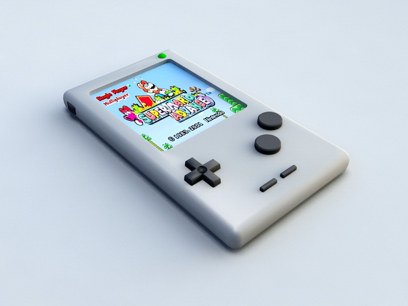 Game Boy 3d model download — 3D model download