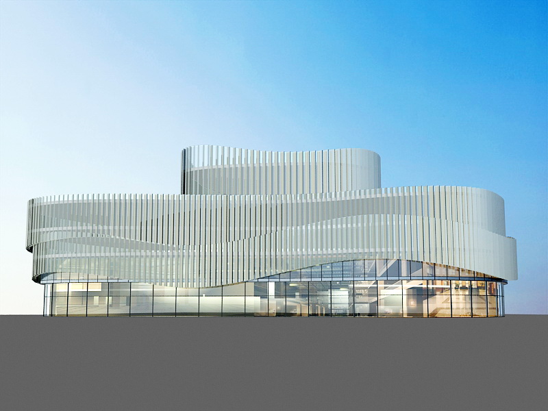 Modern Shopping Mall 3d model download — 3D model download
