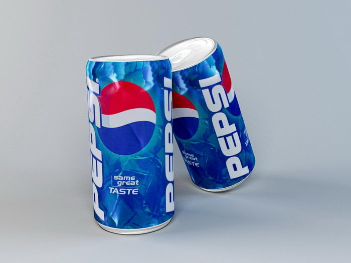 Pepsi Can 3d model download — 3D model download