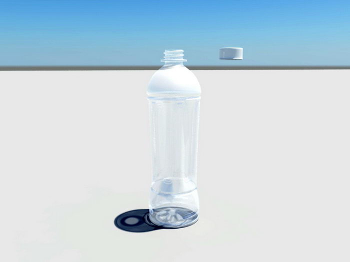 Juice Bottle 3d model download — 3D model download