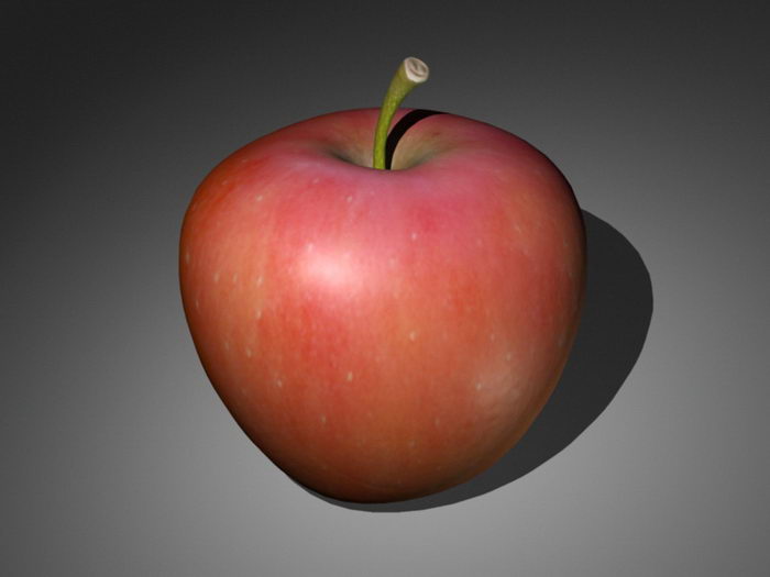 Red Apple 3d model download — 3D model download