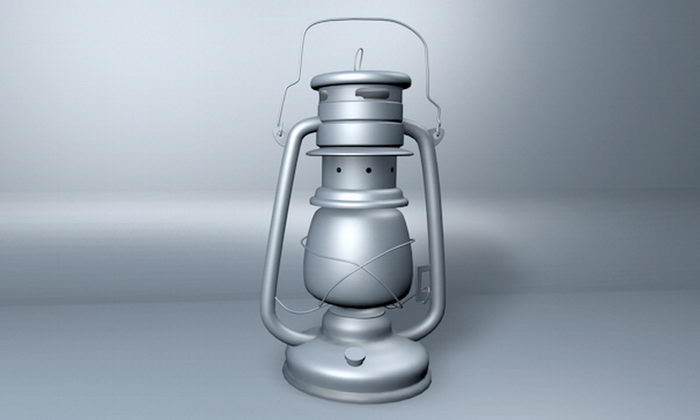 Old Lantern 3d model download — 3D model download