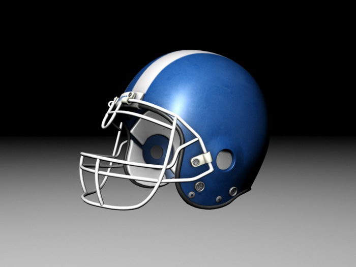 Football Helmet 3d model download — 3D model download