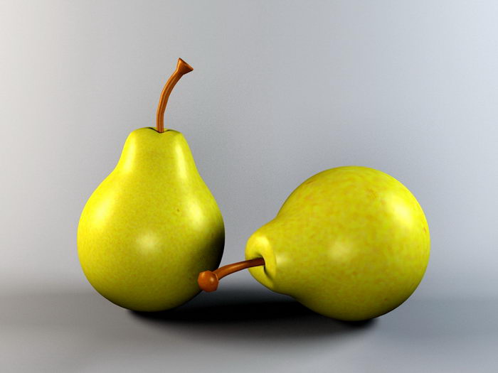 Pear Fruit 3d model download — 3D model download