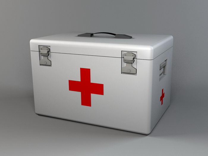 Medicine Box 3d model download — 3D model download