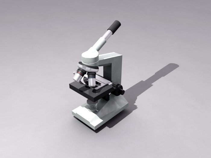 Compound Microscope 3d model download — 3D model download