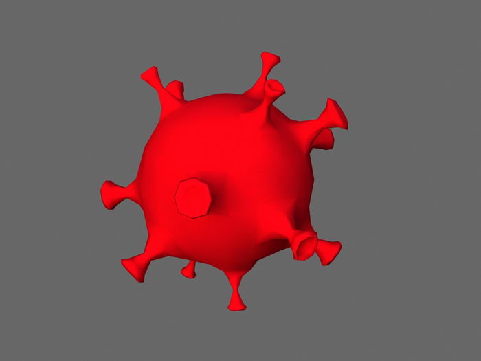 Virus Bacteria 3d model download — 3D model download