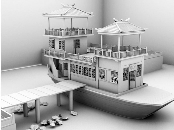 Ancient Chinese Vessel 3d model download — 3D model download