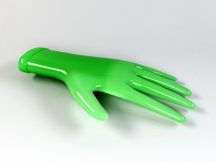 Doctor Rubber Glove 3d model download — 3D model download