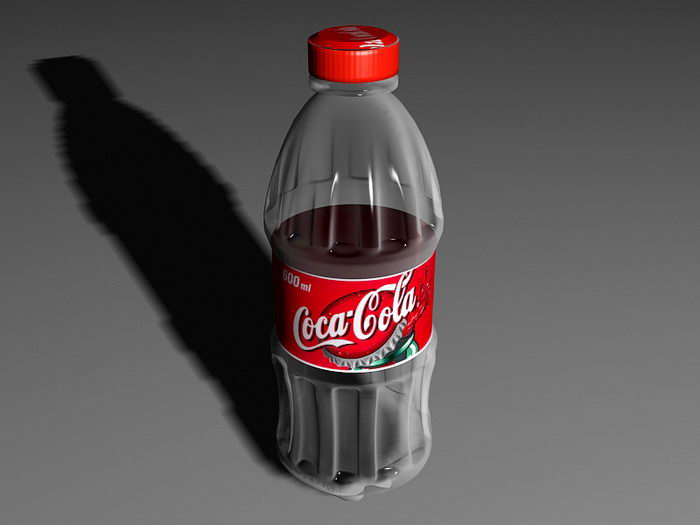 Coca-Cola 3d model download — 3D model download