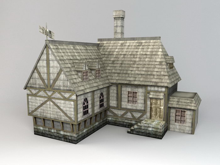Medieval Dwelling 3d model download — 3D model download