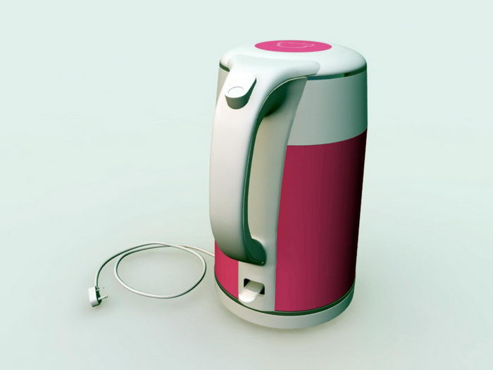 Electric Kettle 3d model download — 3D model download