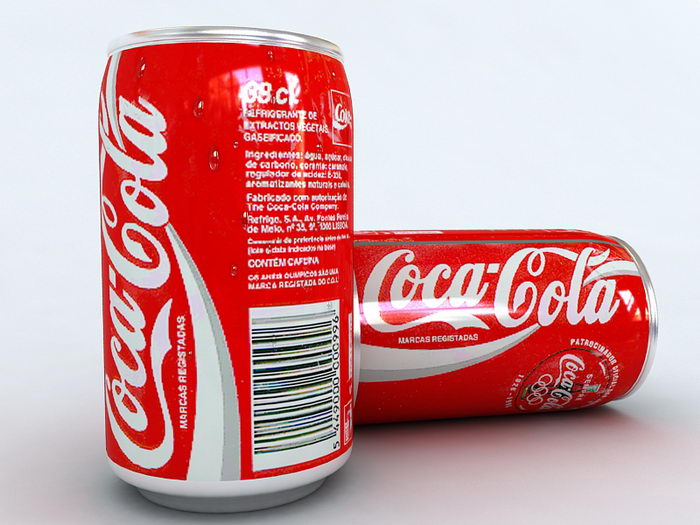 Coca-Cola Can 3d model download — 3D model download