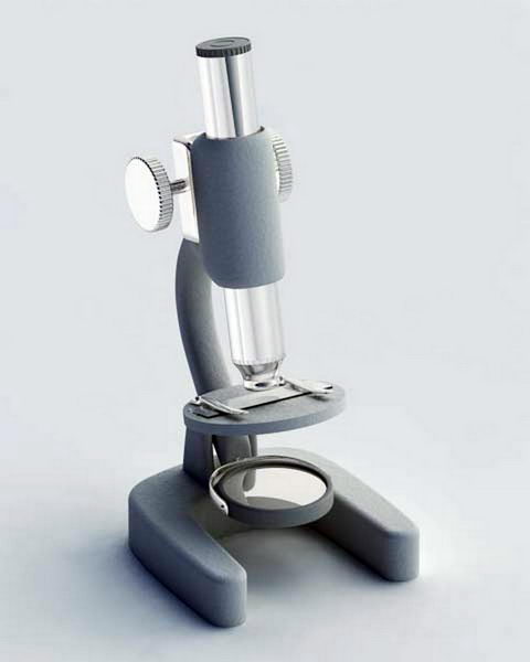 Optical Microscope 3d model download — 3D model download