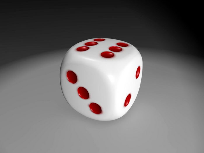 Traditional Dice 3d model download — 3D model download