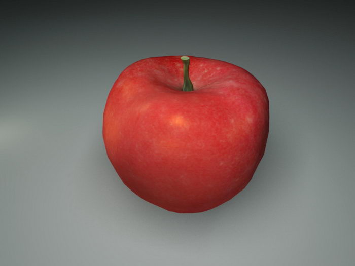 Red Apple 3d model download — 3D model download