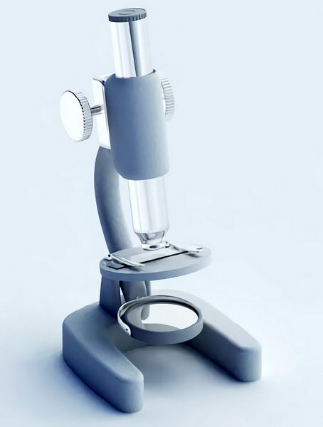 Optical Microscope 3d model download — 3D model download