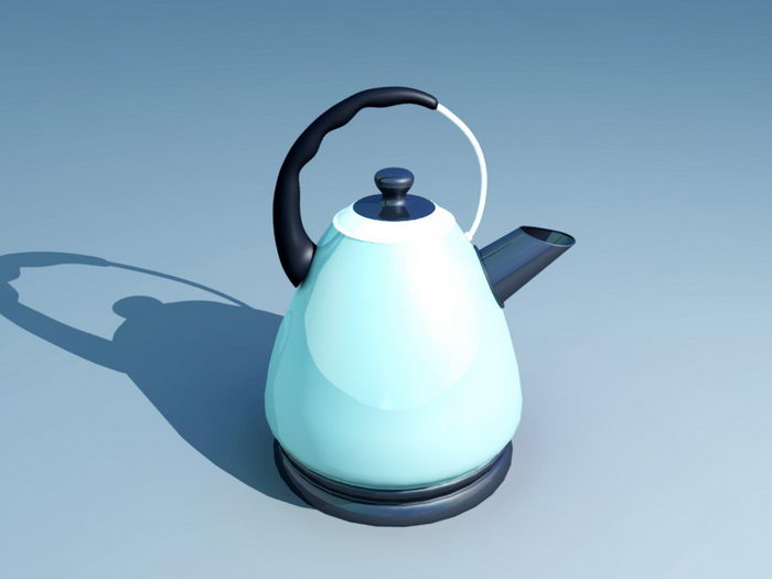 Electric Teakettle 3d model download — 3D model download