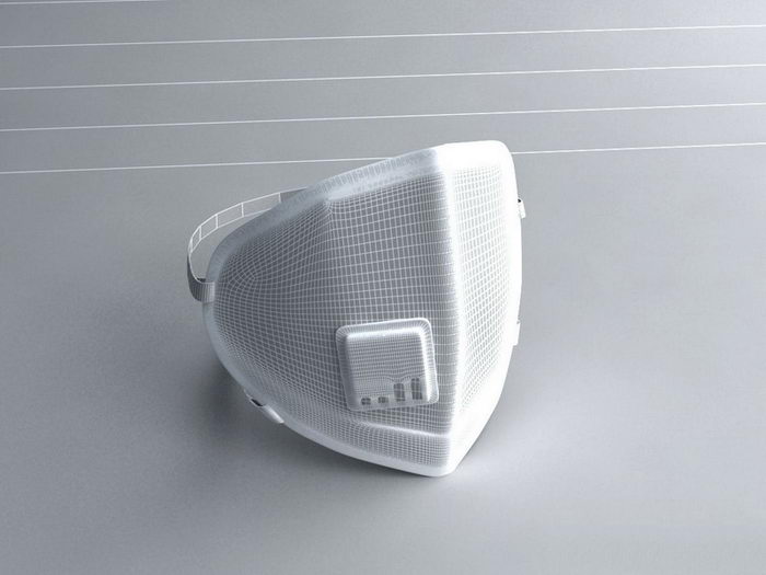 3M Surgical Mask 3d model download — 3D model download