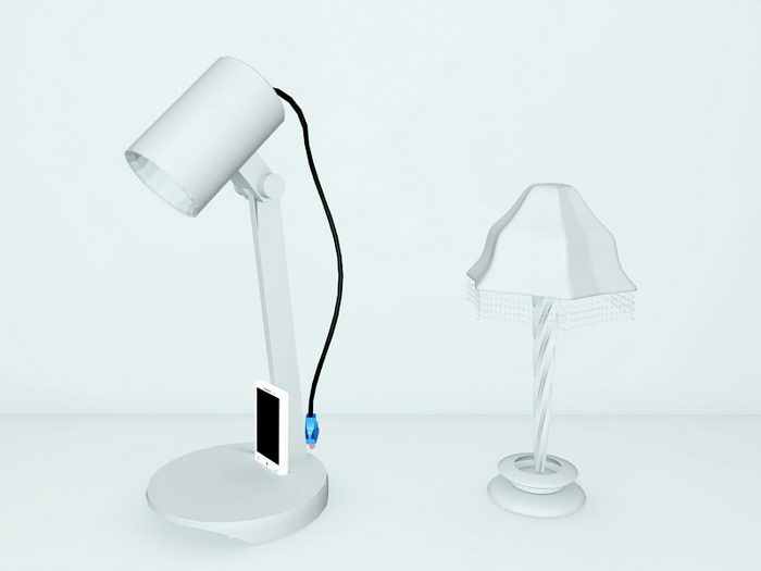 Table Lamps 3d model download — 3D model download