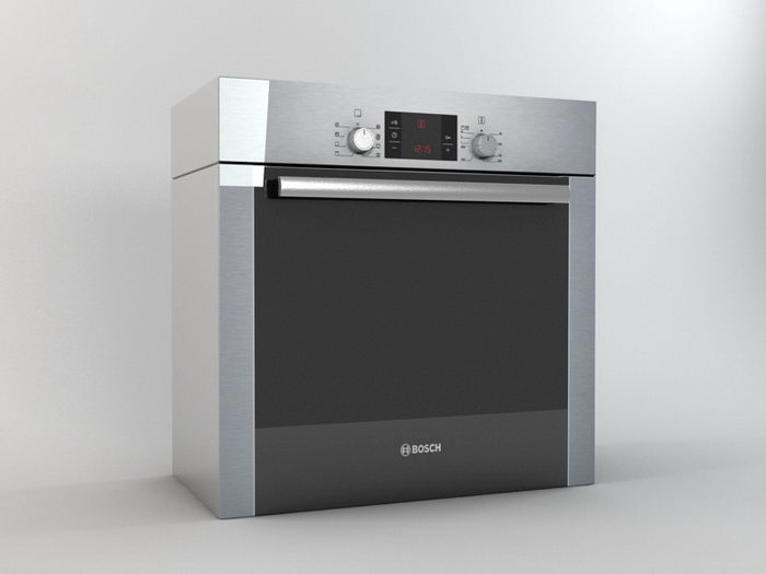 Bosch Oven 3d model download — 3D model download